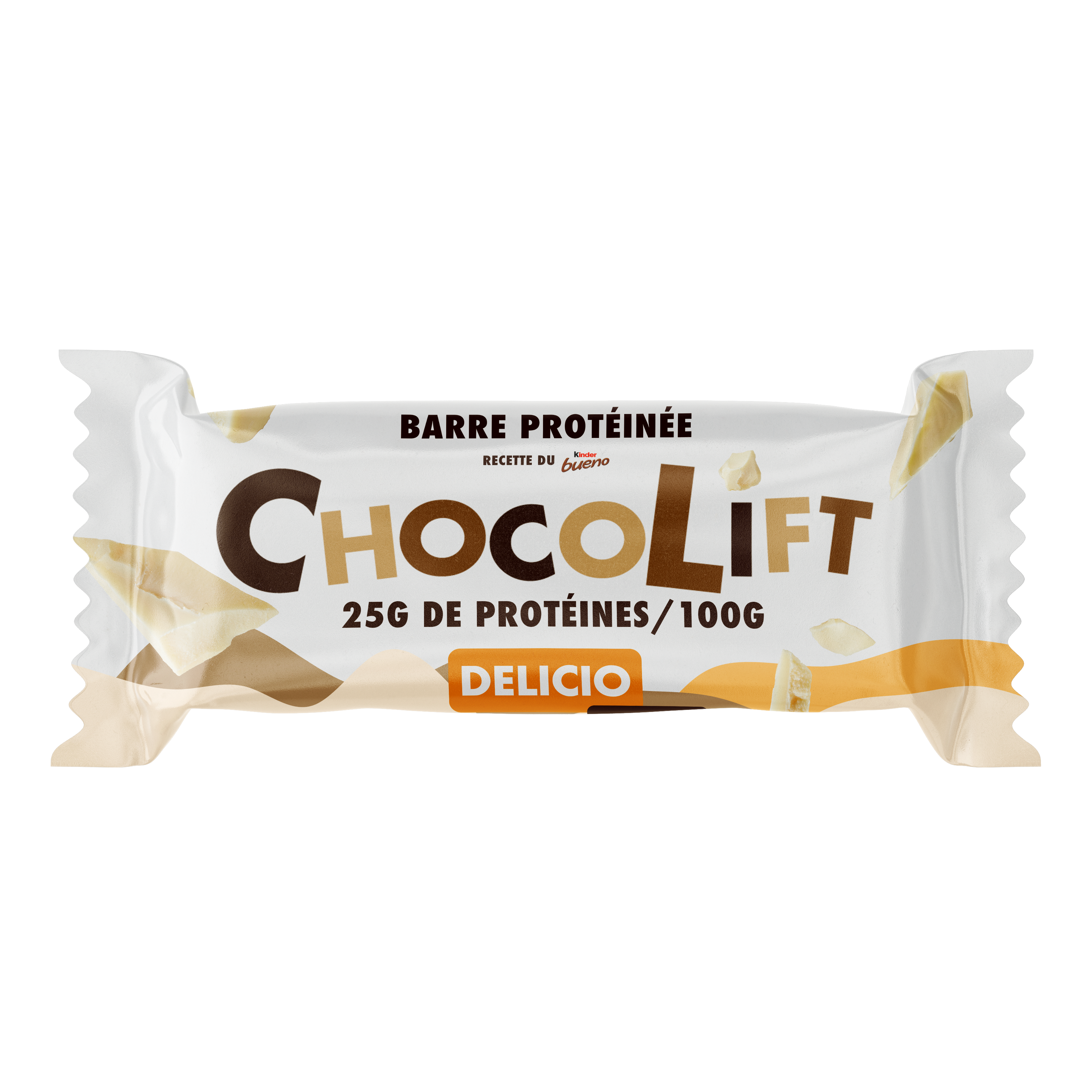 barre choco blanc